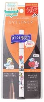 Limited BT21 Silky Liquid Eyeliner WP Apricot Brown 1 pc