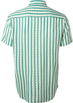 Limited Edition Yoda Stiped Printed Shirt - Zavvi Exclusive - S Crème