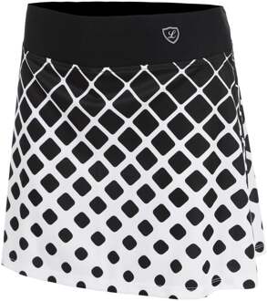 Limited Sports Anna Rok Dames-Zwart,Wit