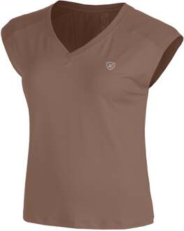 Limited Sports Maisie T-shirt Dames-Bruin - S,M,L,XL,XXL