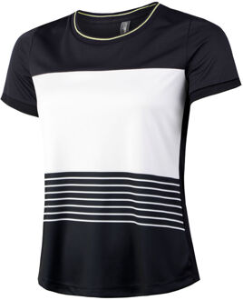Limited Sports Stripes T-shirt Dames-Blauw,Wit