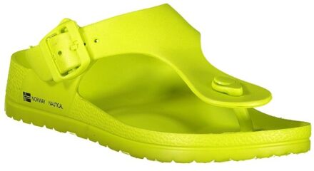 Limoen Sandalen met Gespsluiting - maat Limoengroen