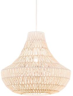 Lina Cono 50 - Grote hanglamp - 1 Lichts - Ø48,5 cm - wit