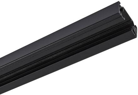 Linaro stroomrail, 2 m, zwart, 1-fase railsysteem