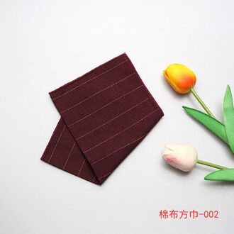 Linbaiway Casual Katoen Zakdoeken Voor Mannen Gestreepte Plaid Pocket Vierkante Mannelijke Bruiloft Zakdoek Pocket Handdoeken Hanky 002