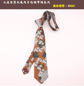 Linbaiway Mannen Jacquard Stropdassen Voor Man Business Bloemenprint Tie Gravata Skinny Wedding Stropdassen Dassen Smoking Sjaaldassen 002
