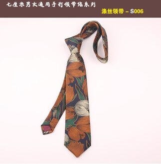 Linbaiway Mannen Jacquard Stropdassen Voor Man Business Bloemenprint Tie Gravata Skinny Wedding Stropdassen Dassen Smoking Sjaaldassen 006