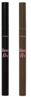 Line Fix Brush Liner - 2 Colors #02 Brown