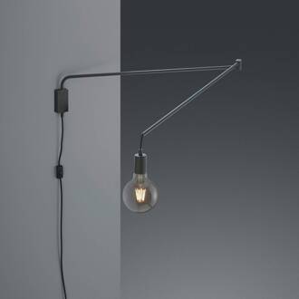 Line Wandlamp Zwart