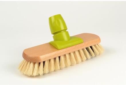 Linea Schuurborstel met anker Hout 23cm groen