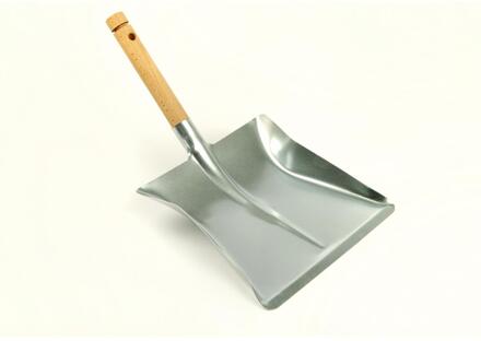 Linea Stofblik metaal 42cm zilver