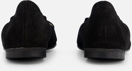 Linea zeta Ballerina's zwart Suede - 36,37,38