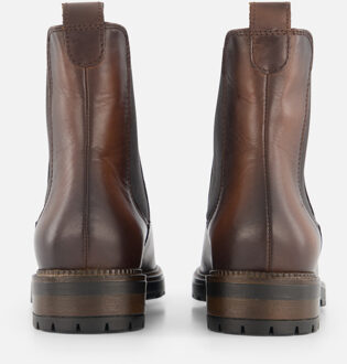 Linea zeta Chelsea boots cognac Leer - 37