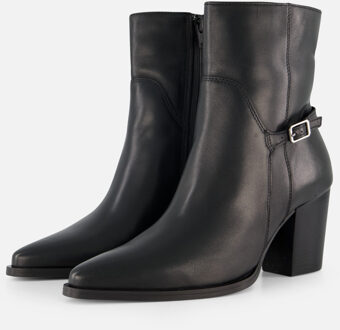 Linea zeta Enkellaarsjes zwart Leer - 36,37,38,39,40,41,42