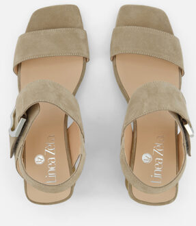 Linea zeta Sandalen beige Suede - 36,37,38,39,40,41,42