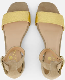 Linea zeta Sandalen beige Suede - 38,39,40,41