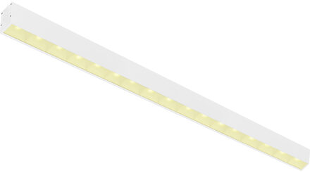 Lineaire LED Hanglamp - Lijnverlichting - Kozolux Tina - 40W 4600lm - Warm Wit 3000K - 120cm - Wit