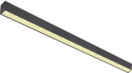 Lineaire LED Hanglamp - Lijnverlichting - Kozolux Tina - 40W 4600lm - Warm Wit 3000K - 120cm - Zwart