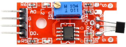 Linear Magnetic Hall Sensor Ky-024 Applicable a Accessories High Sensitivity LESHP