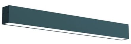 Linear Plafondlamp, Strip Led, 9.6w, 4000k, Metaal, Mediterraan Blauw, L40cm