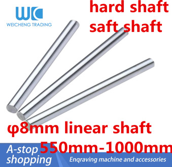 linear shaft CNC Diameter 8mm-550mm 600mm 650mm 700mm 750mm 800mm 850mm 900/1000mm chromed linear rail round rod for 3d printer