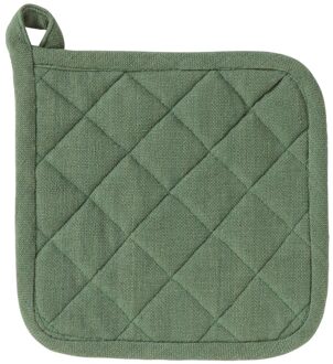 Linen And More Pannenlap Indi Army Green 20 X 20 Cm