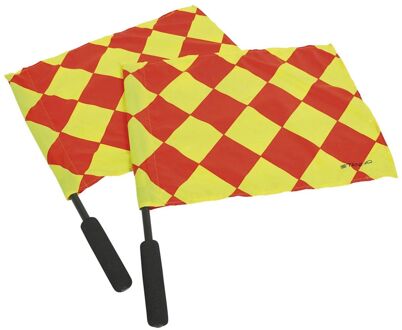 Linesman Flags Scheidsrechtersvlaggen Unisex - One Size