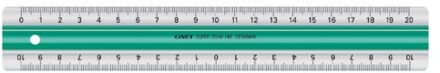 Linex Liniaal Linex super S20 200mm transparant Groen
