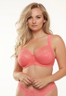 LingaDore DAILY Beugel BH - Plus Size Koraal