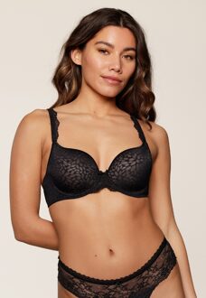 LingaDore DAILY T-Shirt BH Zwart - EU 65B / UK 30B