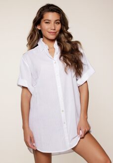 LingaDore Pyjama jurk Gebroken wit