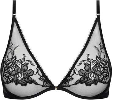 Lingerie Adorable en Sexy Triangel Beugel zwart ACH6985 - 80B