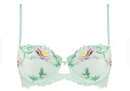 Lingerie Amour Nymphia Balconette BH jade-groen ACH3059 rode - 80D