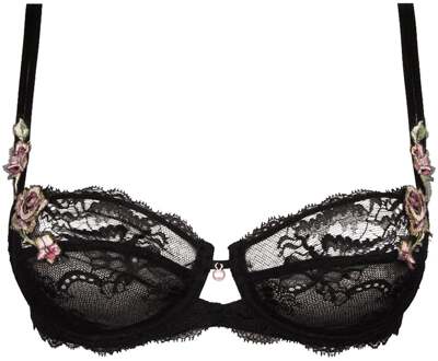 Lingerie BH's Balconette BH Desir De Roses roze ACH3026 groen - 85D