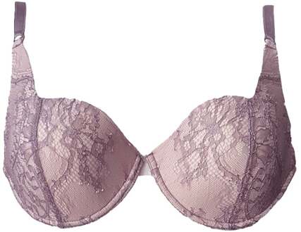lingerie BH's Odette tulp BH roze/lila kant Paars - 70B
