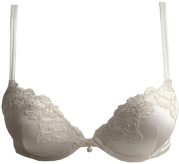 Lingerie BH's SILK Push-up BH creme 0278 Creme/Ivoor - 80D