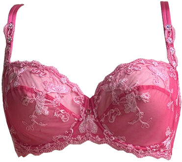 Lingerie BH's SMERALDO Balconette BH Framboos 0932SW rood - 75D