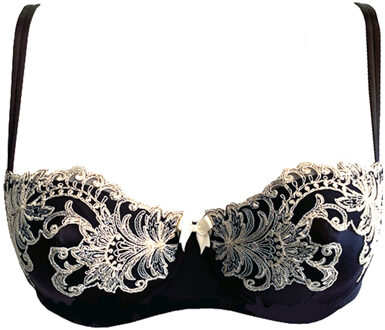 Lingerie Bh's Titanium Balconette BH blauw 0432 Blauw/ivoor - 70B