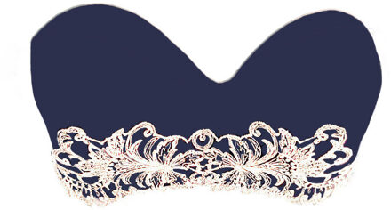 Lingerie BH's Titanium Strapless BH Blauw 0430 - 75B