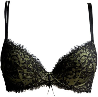 Lingerie Brigitte Push up BH donker groen 0258 - 80D