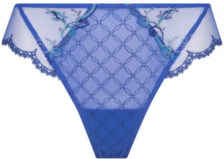 Lingerie De Cristel et D' Eau String blauw ACH0060 - 38