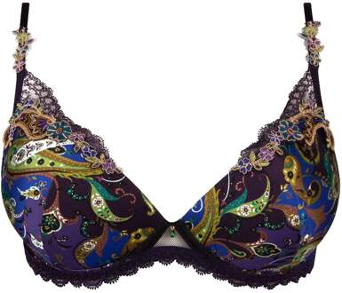 Lingerie Dentelle Cashmer Push up BH multicolor ACH8551 - 70D