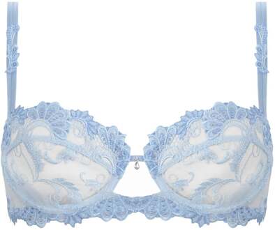 Lingerie Dressing Floral Balconette BH blauw ACC3088 - 75D