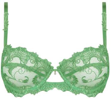 Lingerie Dressing Floral Balconette BH groen ACC3088 - 75C