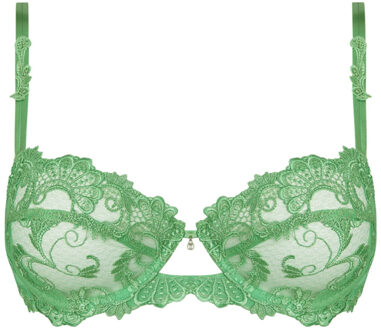 Lingerie Dressing Floral Balconette BH groen ACC3088 - 80C