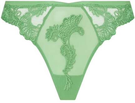Lingerie Dressing Floral String groen ACC0088 - 38