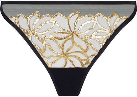 Lingerie Eclats d' Or Slip Seduction zwart/goud ACJ0729 - 40