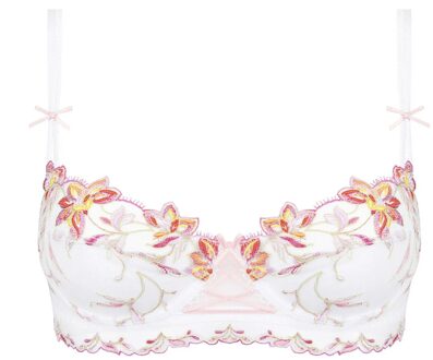 lingerie Eté Frivole Balconnet BH wit/roze geel ACH3063 - 75B