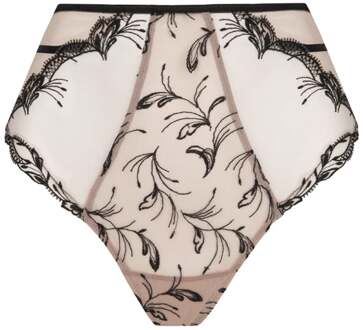 Lingerie Follement Sexy Culotte Slip nude/zwart ACH1945 - 40