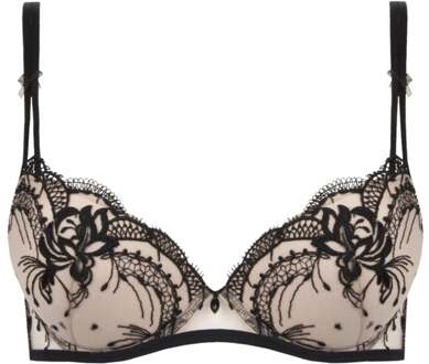 Lingerie Follement Sexy Push-up BH nude/zwart ACH8545 - 80C